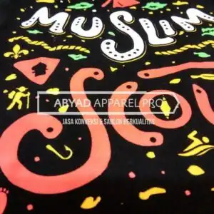sablon kaos anak murah